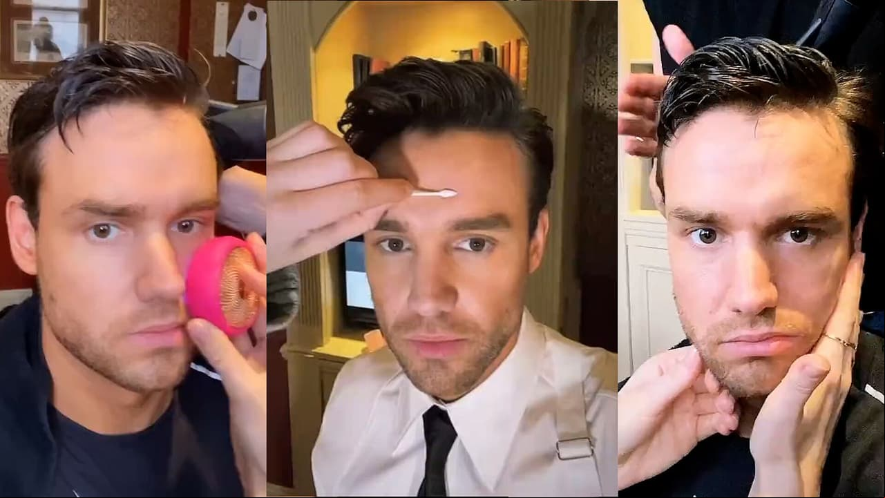 Liam Payne reaparece y presume su carita con tratamiento de belleza