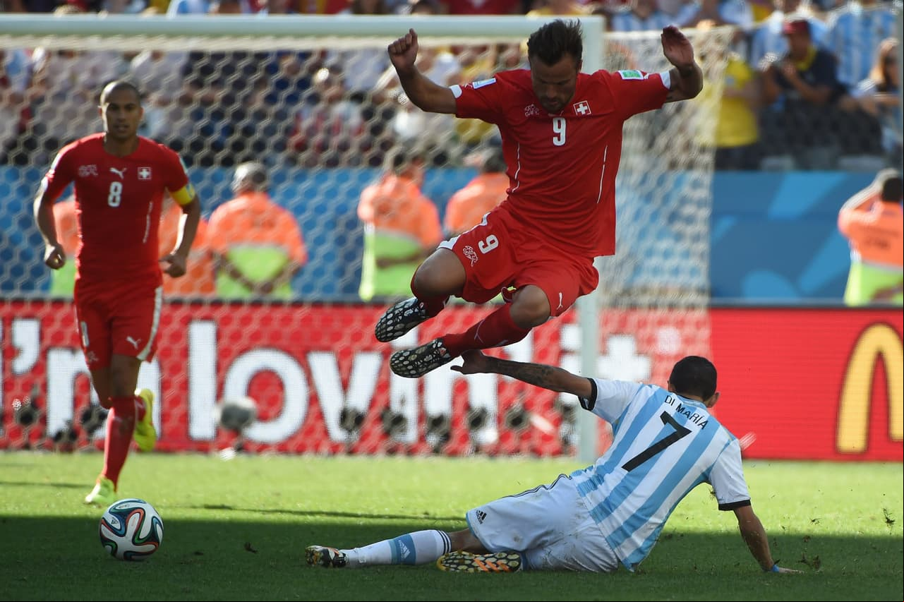 La Selección de Suiza fue cabeza de serie en el Mundial de Brasil 2014.