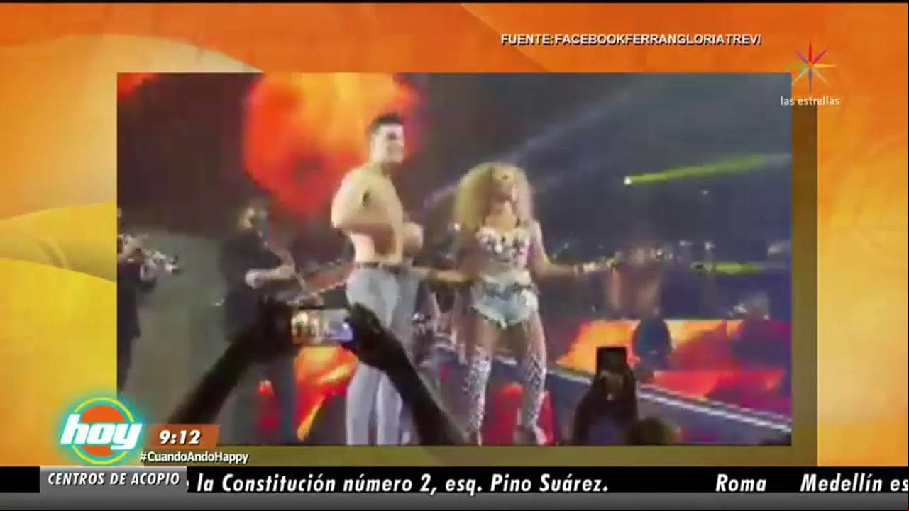 Gloria Trevi desnuda a Lenny de la Rosa