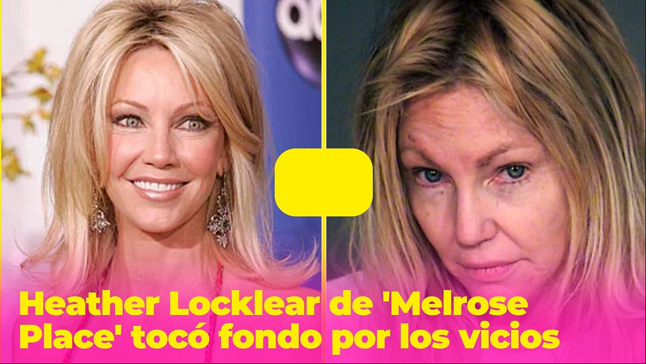 Heather Locklear de 'Melrose Place' tocó fondo por los vicios y todo por la traición de estos hombres