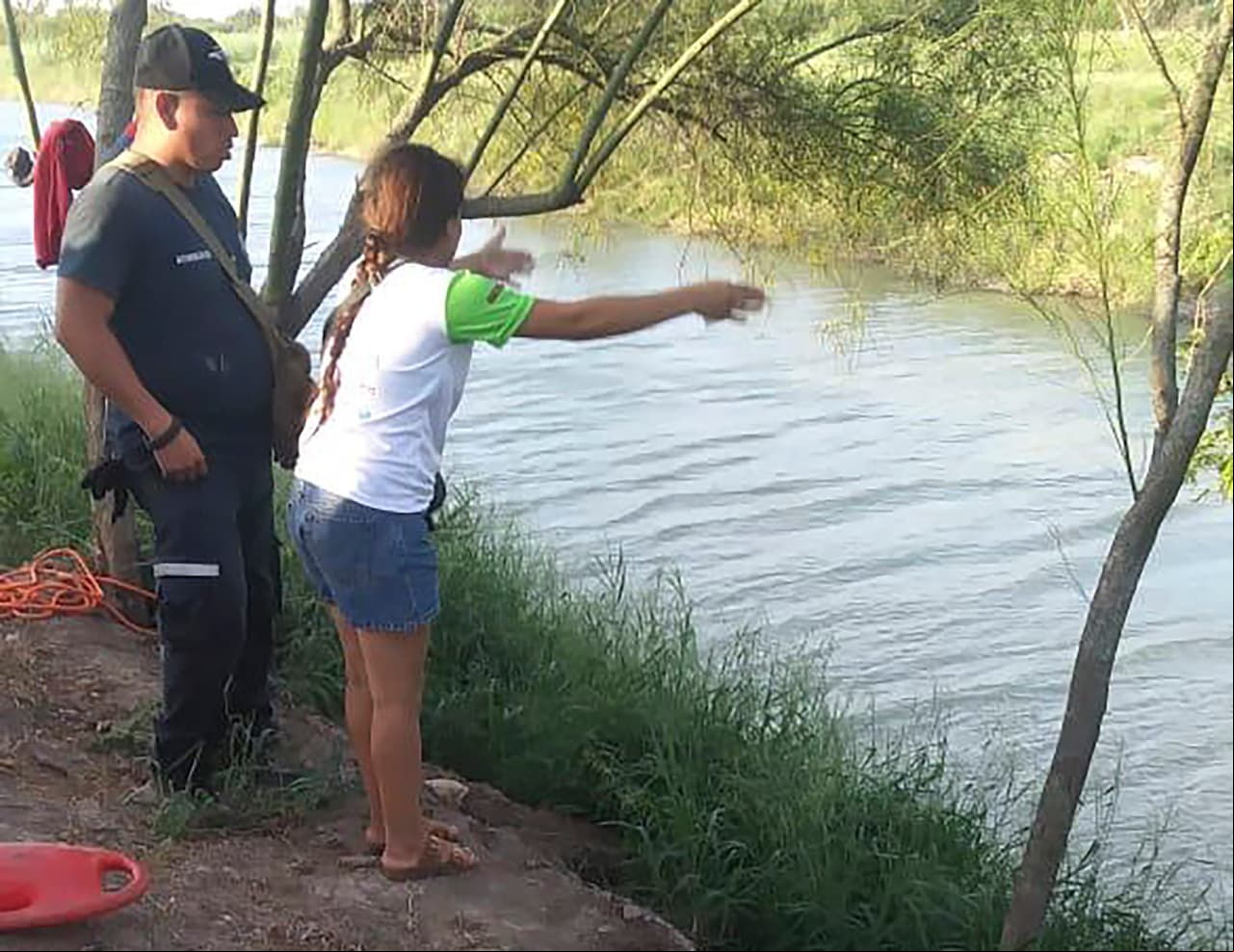 La joven pareja salvadoreña tenía como destino Estados Unidos. A punto de lograrlo, en la frontera entre Tamaulipas y Texas se dio la fatalidad.