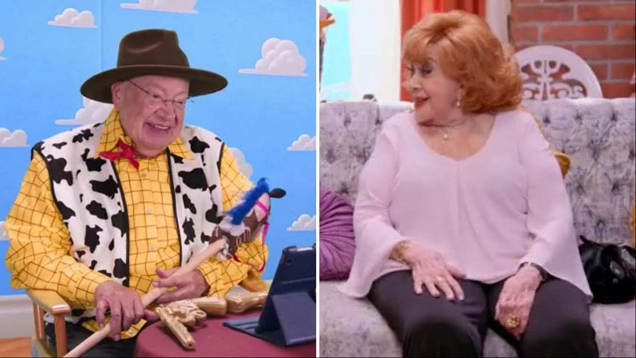 Silvia Pinal y el abuelo de ‘Una familia de diez’ se reencuentran por videollamada y demuestran su gran amistad