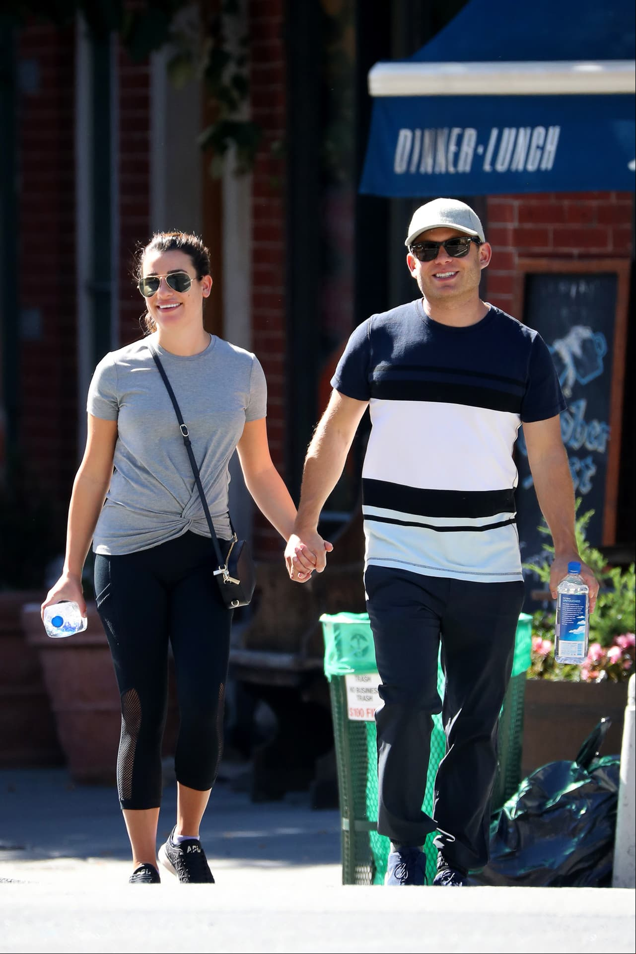 Lea Michele y Zandy Reich en una cita en Nueva York