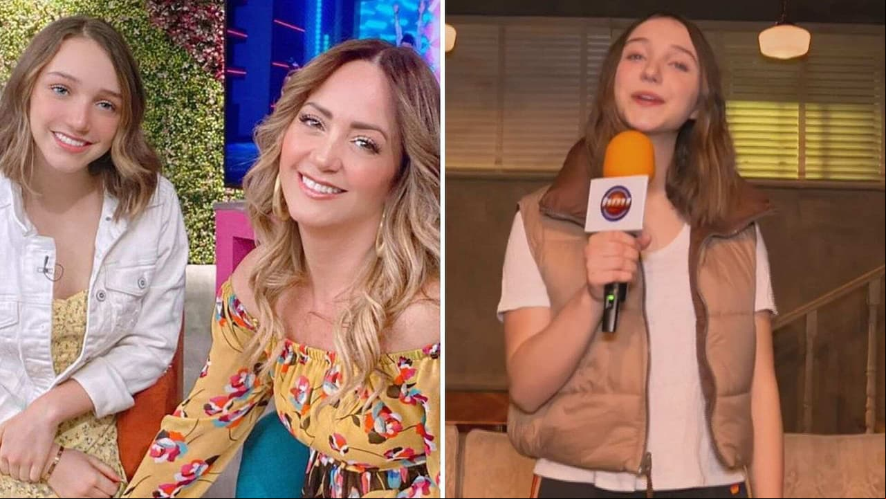 Nina Rubín Legarreta hace su debut como reportera de Hoy