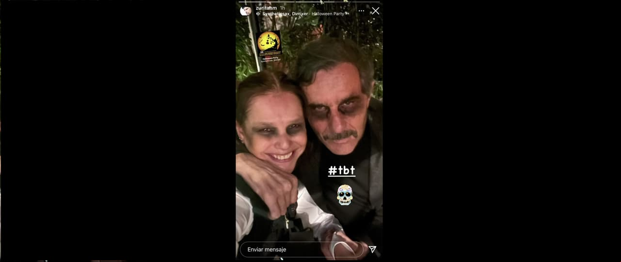 Humberto Zurita comparte, como nunca, foto con Kika Edgar.