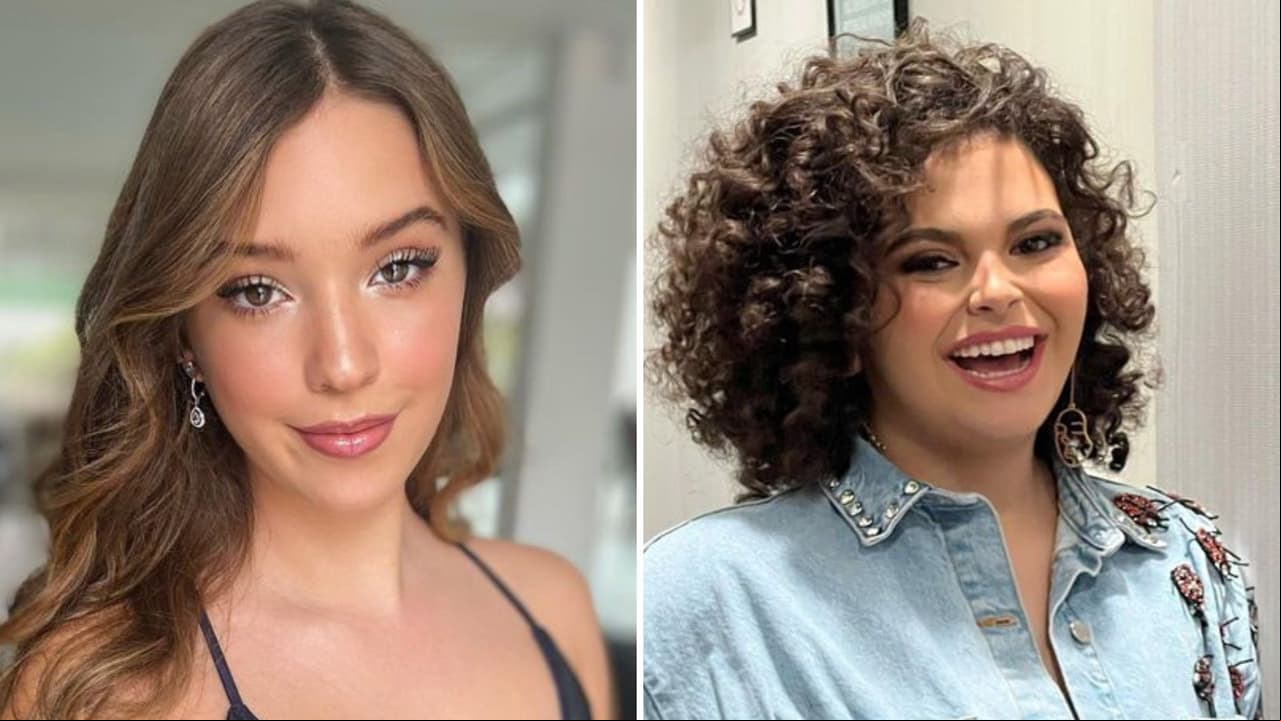 Mía, hija de Andrea Legarreta, dice que ya es "comadre" de Lucerito Mijares por 'Juego de Voces'