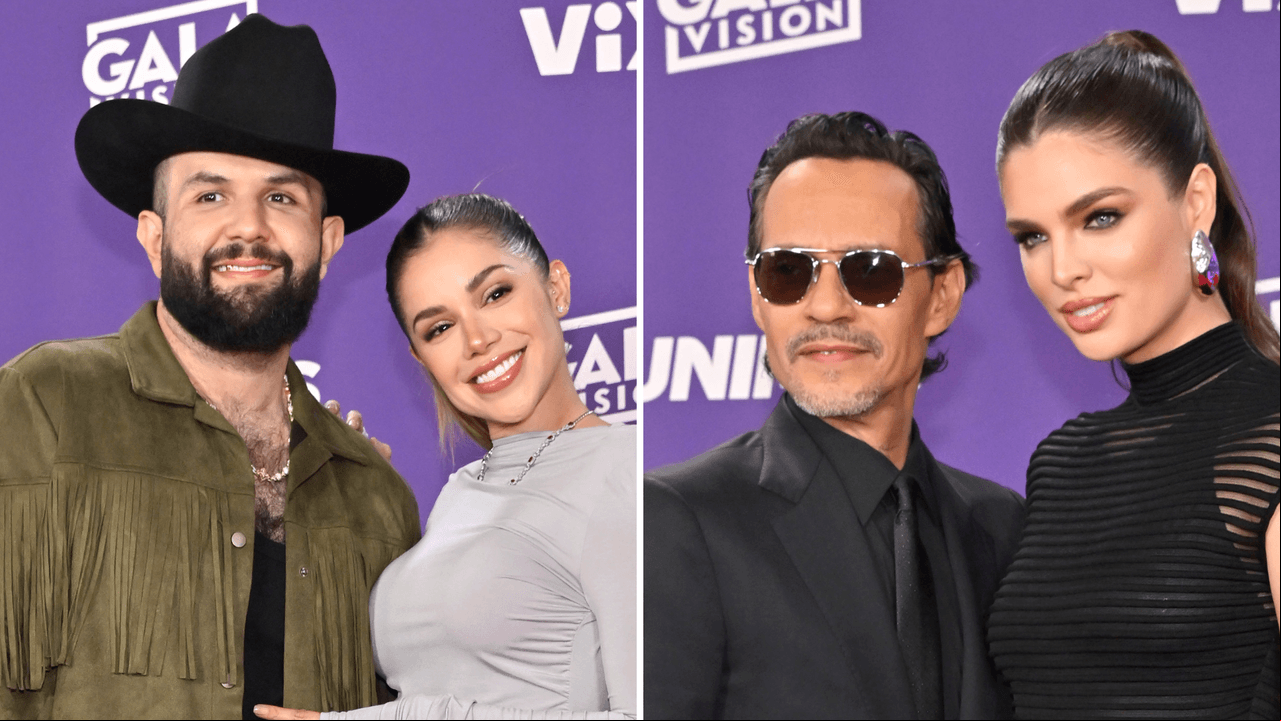 Las parejas de famosos que presumieron su amor en la alfombra roja de los Latin AMAs 2024