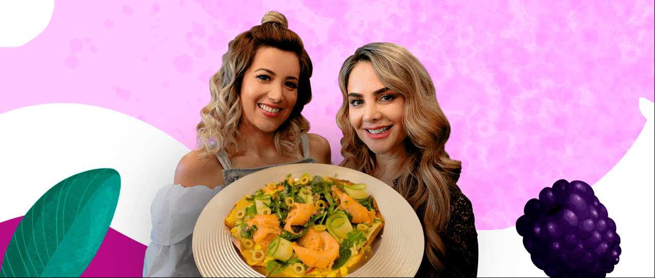Receta de Pinches famosos: Ximena Córdoba prepara “Pizza de coliflor”