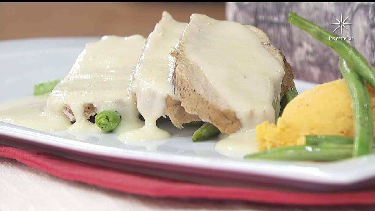 Prepara esta deliciosa receta: ‘LOMO DE CERDO AL BRANDY CON SALSA DE MANZANA’