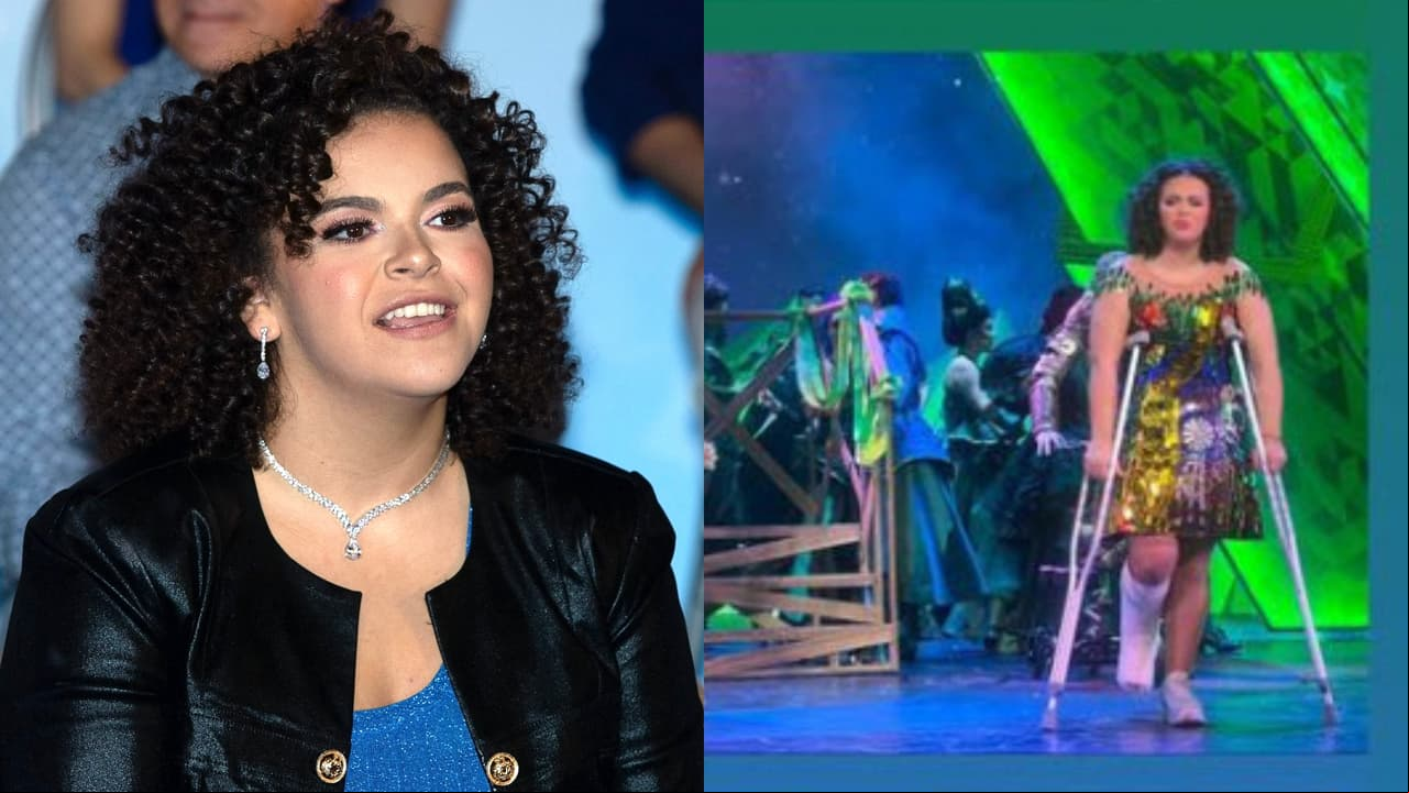 Lucerito Mijares sufre aparatoso accidente horas antes de su estreno teatral