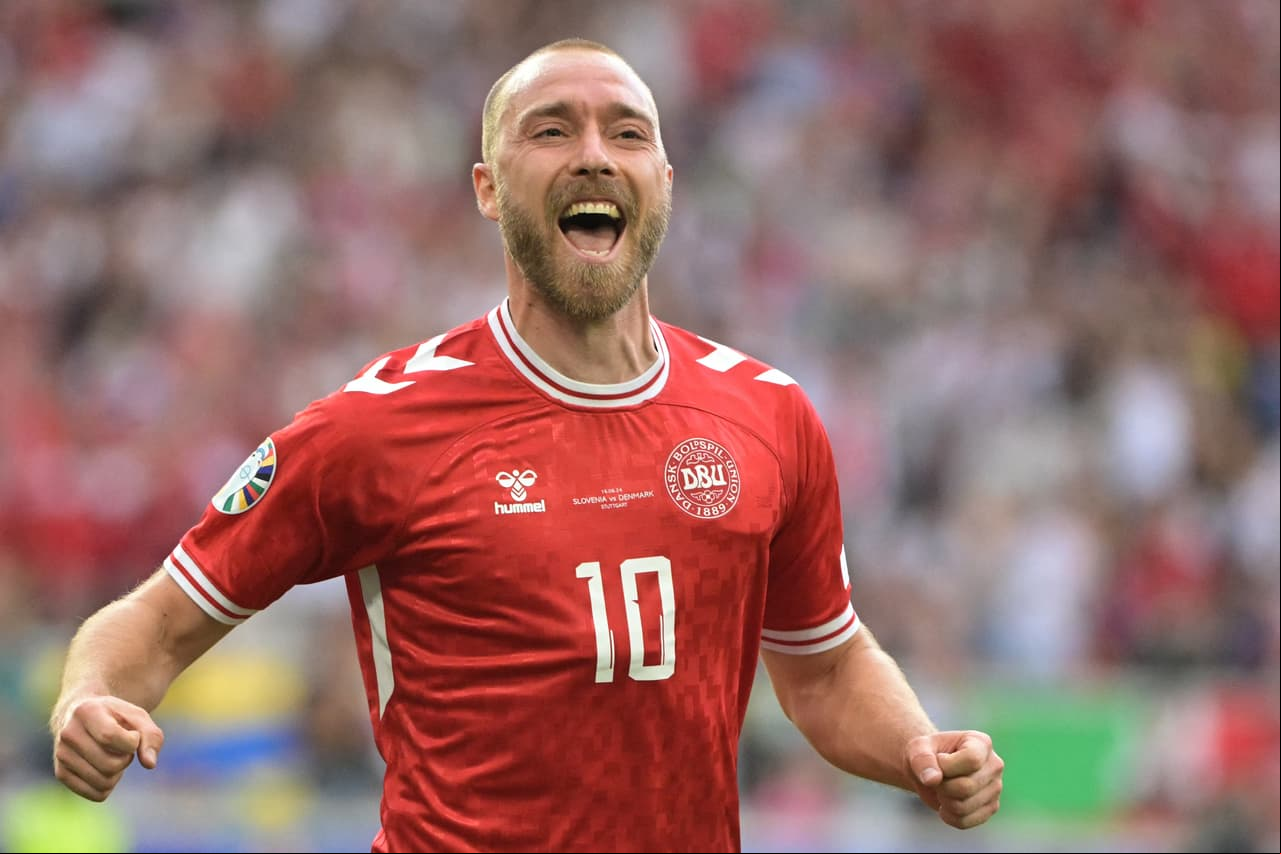 Christian Eriksen: De casi morir a anotar con Dinamarca en la Euro 2024