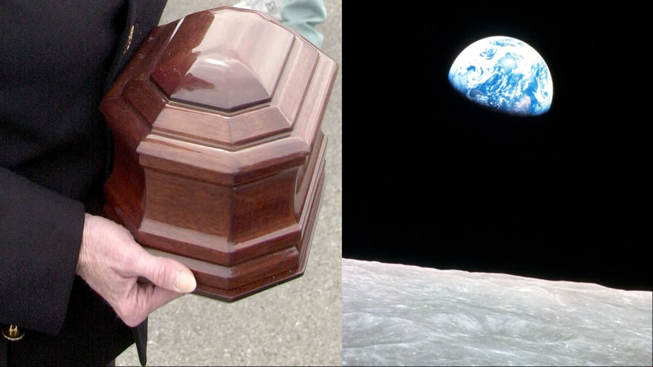 Tus cenizas podrían orbitar la Tierra o descansar en la Luna cuando mueras: así sería y esto cuesta
