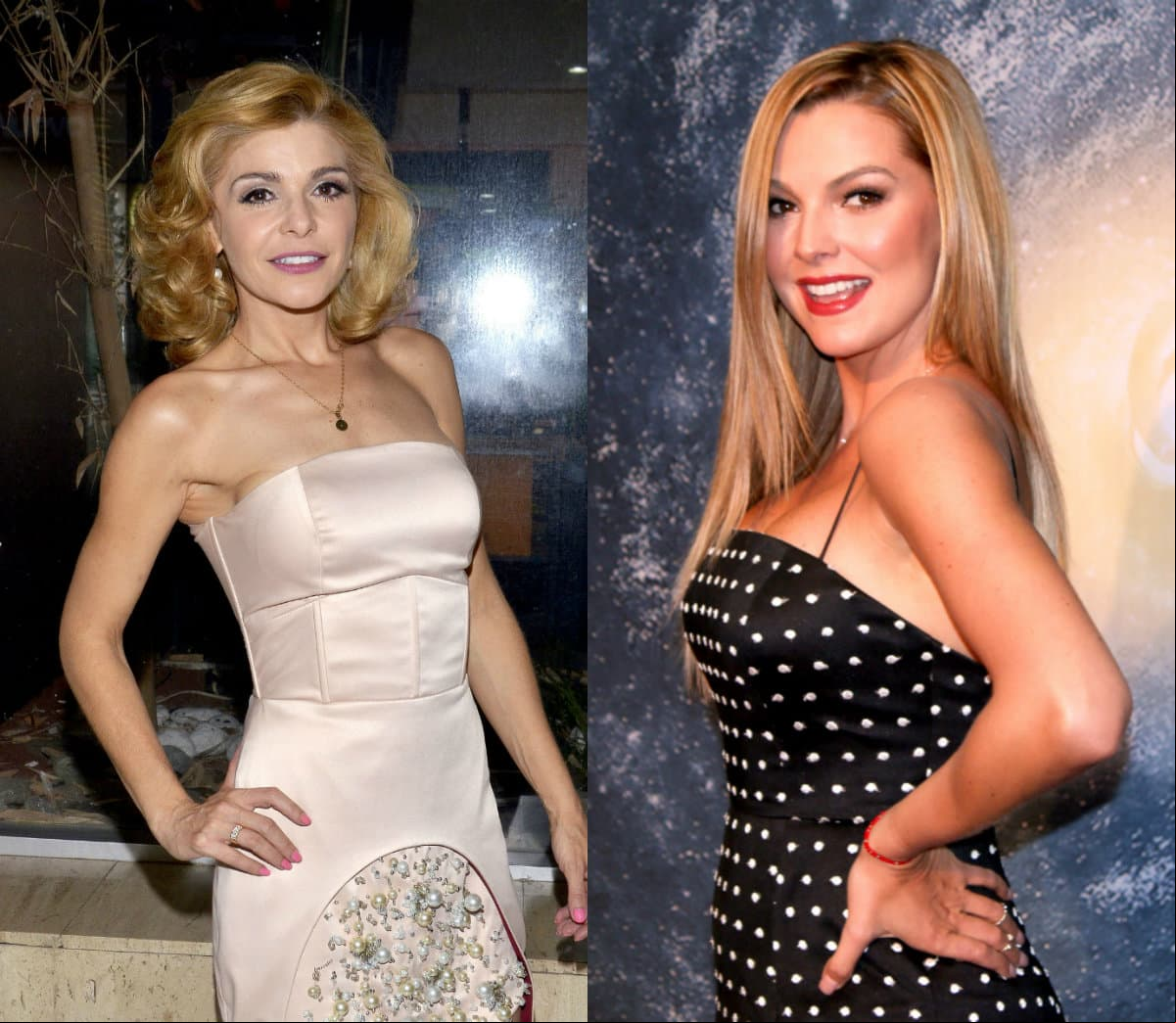 Itatí Cantoral le hace broma pesada a Marjorie de Sousa sobre Julián Gil
<br>