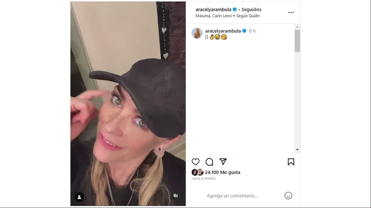 Aracely Arámbula apareció 'cantando' tras polémica con Luis Miguel y Myrka Dellanos.