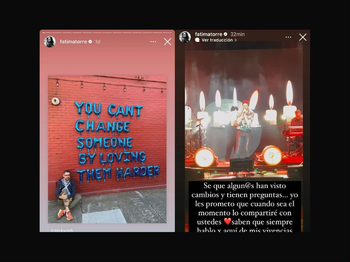 Fátima Torre reflexiona en redes sociales.