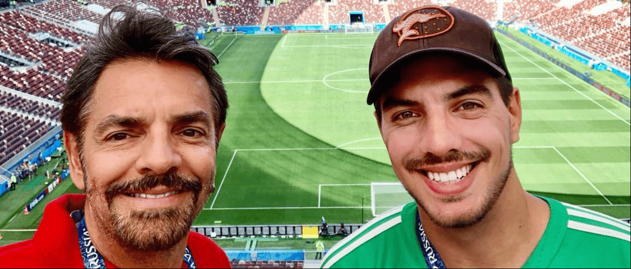 Eugenio y Vadhir Derbez visitan a la Selección Nacional