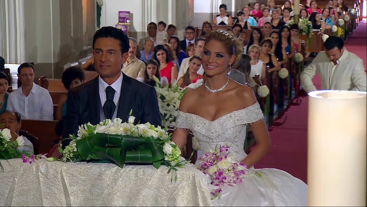 Porque el amor manda: La última vez que se le vio a Fernando Colunga vestido de novio en una telenovela de Televisa fue en esta producción de Juan Osorio en la que tuvo como pareja protagónica a Blanca Soto.