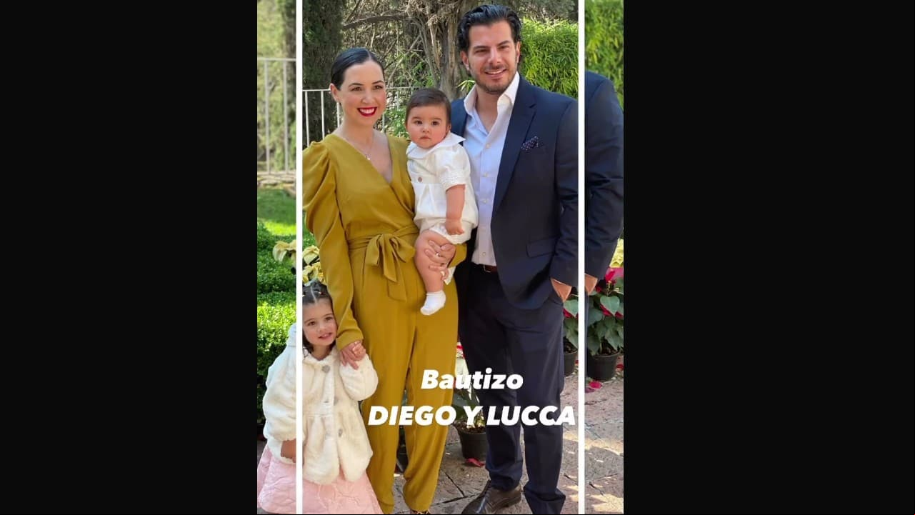 A través de su cuenta oficial de Instagram, la actriz de Soy Tu Dueña indicó que aunque quería esperar a que acabara la pandemia, se dieron cuenta que esa situación tardará al menos un año más y decidieron hacer una reunión junto a su hermano Julián, quien también bautizó a su hijo Lucca.