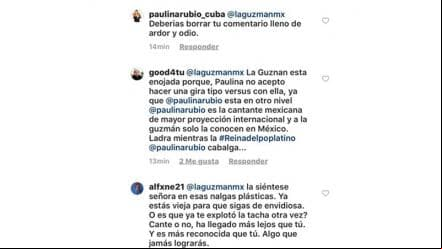 Los fans se le fueron a la yugular a Ale Guzmán por su comentario