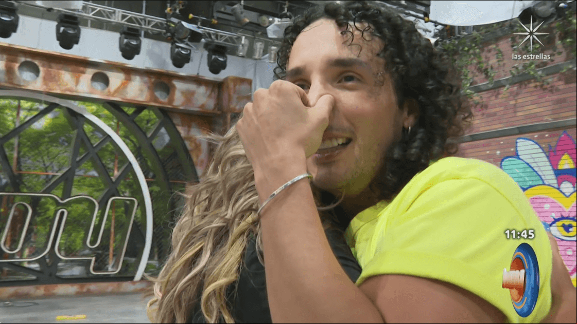 Mariana Ochoa y Jorge Anzaldo en los ensayos de Las Estrellas bailan en Hoy