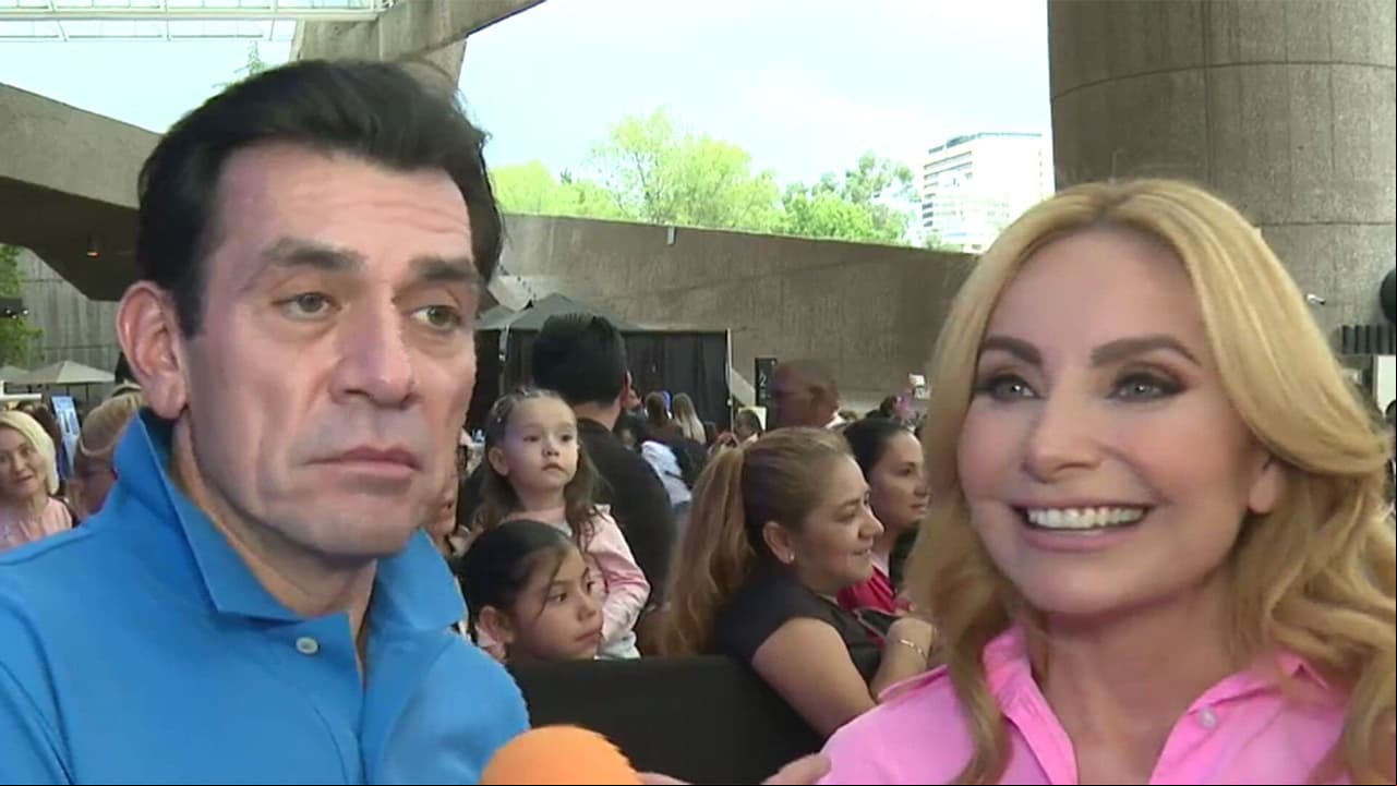 Jorge Salinas aclara si dejaría que Elizabeth Álvarez se haga unos “arreglitos” en la cara