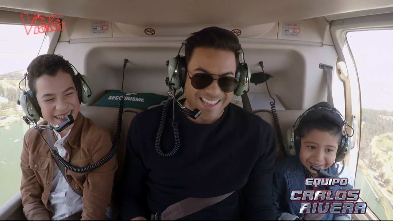 Carlos Rivera sorprende a su equipo con un viaje en helicóptero