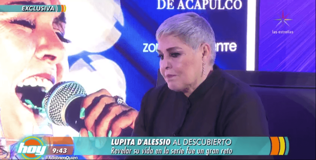 ¡Lupita D´Alessio al descubierto!