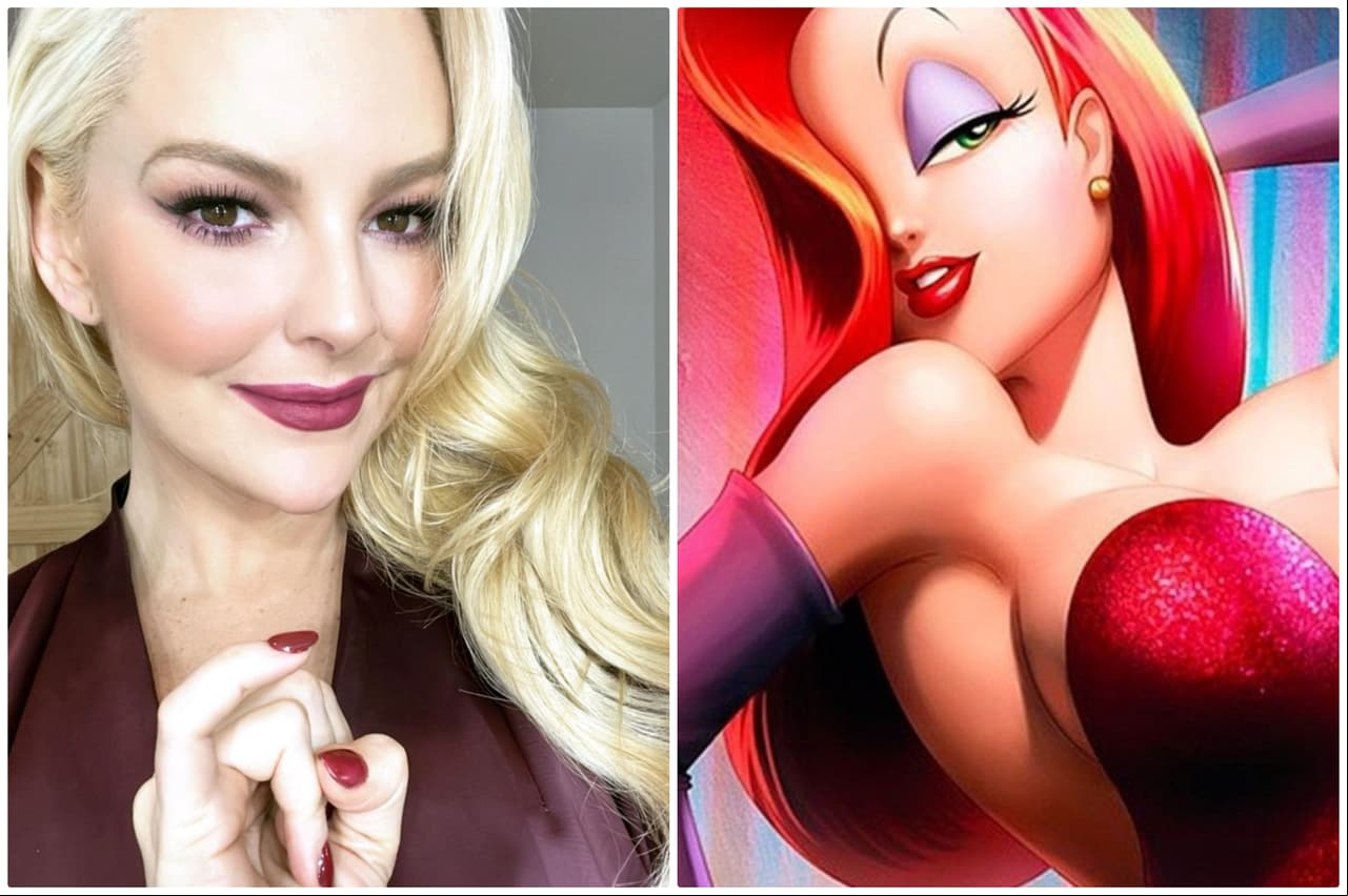 Marjorie de Sousa deja sin palabras al posar al estilo de 'Jessica Rabbit'