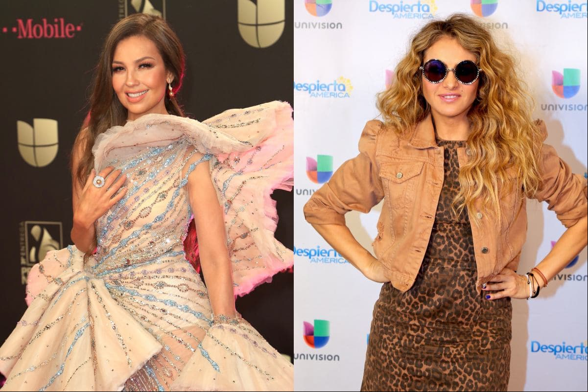 Thalía recibe inesperada propuesta de Paulina Rubio