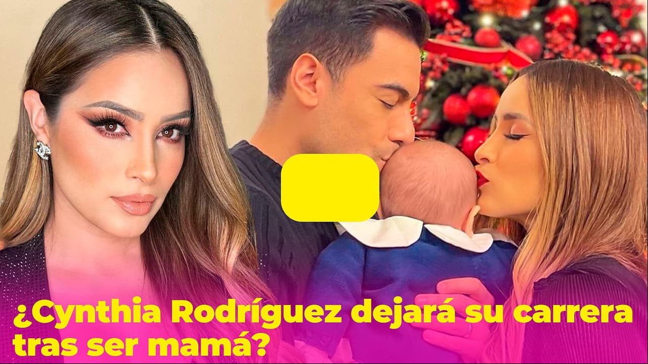 Cynthia Rodríguez aclara si se dedicará a ser mamá de tiempo completo o regresará a la TV
