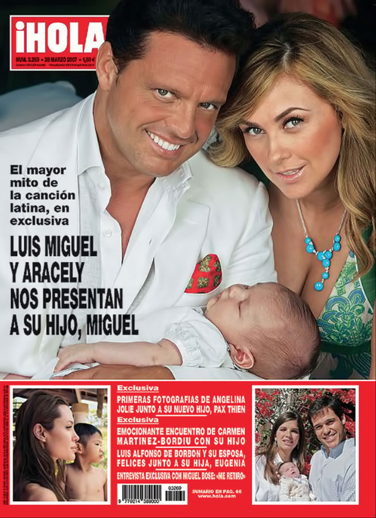 En 2005, Luis Miguel y Aracely Arámbula fueron captados por primera vez paseando por las calles de Venecia y desató una serie de rumores que los persiguieron hasta su separación cinco años después, tiempo en el que tuvieron dos hijos. Al concluir la relación, la actriz comenzó una batalla legal por la manutención de los pequeños.