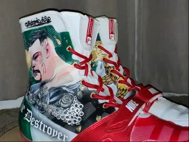 Así son los zapatos de Andy Ruiz Jr que valen 15 mil dólares