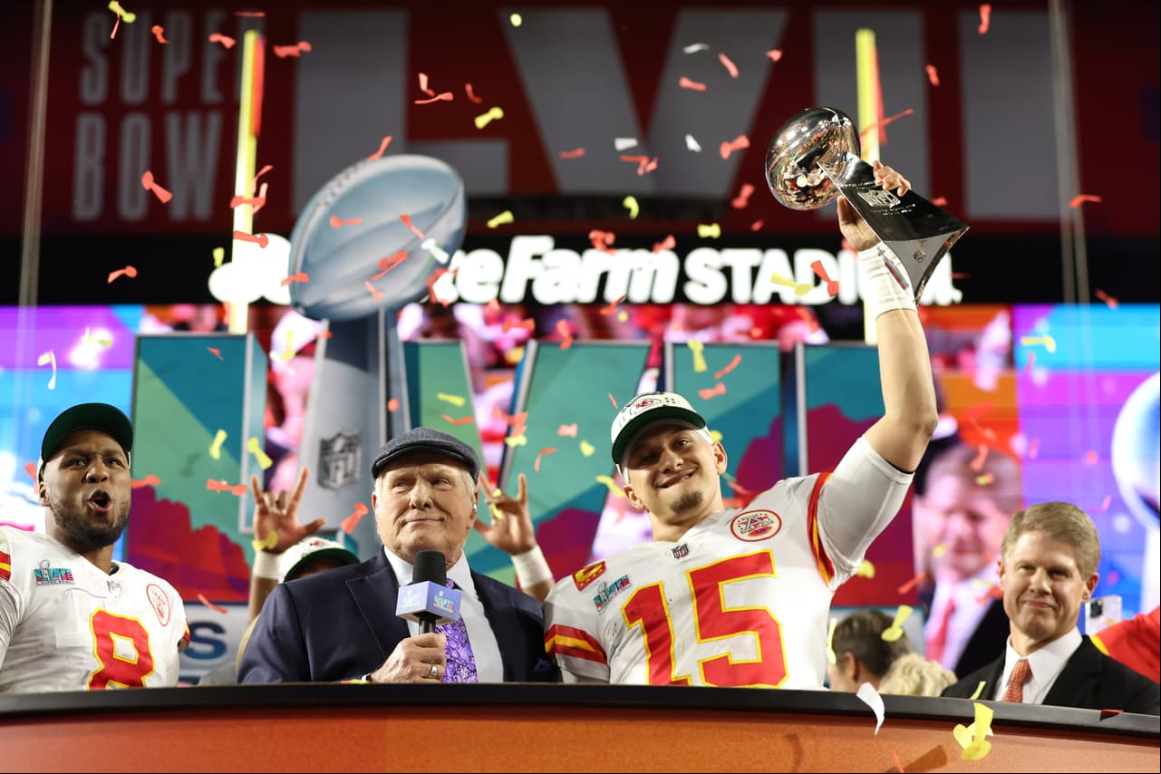 Super Bowl LVII de Chiefs vs. Eagles impone récord de audiencia