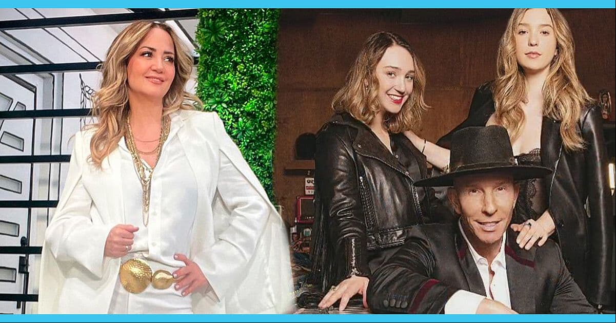 Andrea Legarreta reacciona a la portada de revista de Erik Rubín con sus hijas