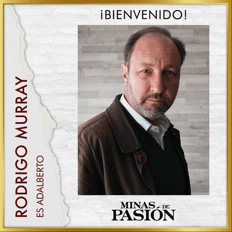 Rodrigo Murray será 'Adalberto', esposo de 'Gigi' y padre de 'Sara' y 'Jennifer'.
