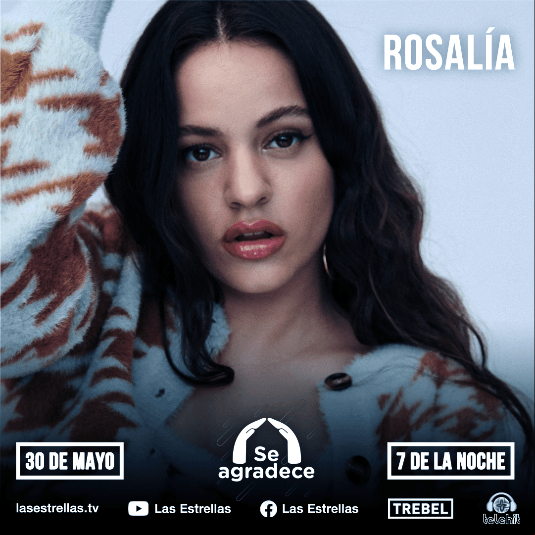 ¡Cantará ‘La Llorona’! Rosalía debutará en la televisión abierta mexicana en ‘Se Agradece’