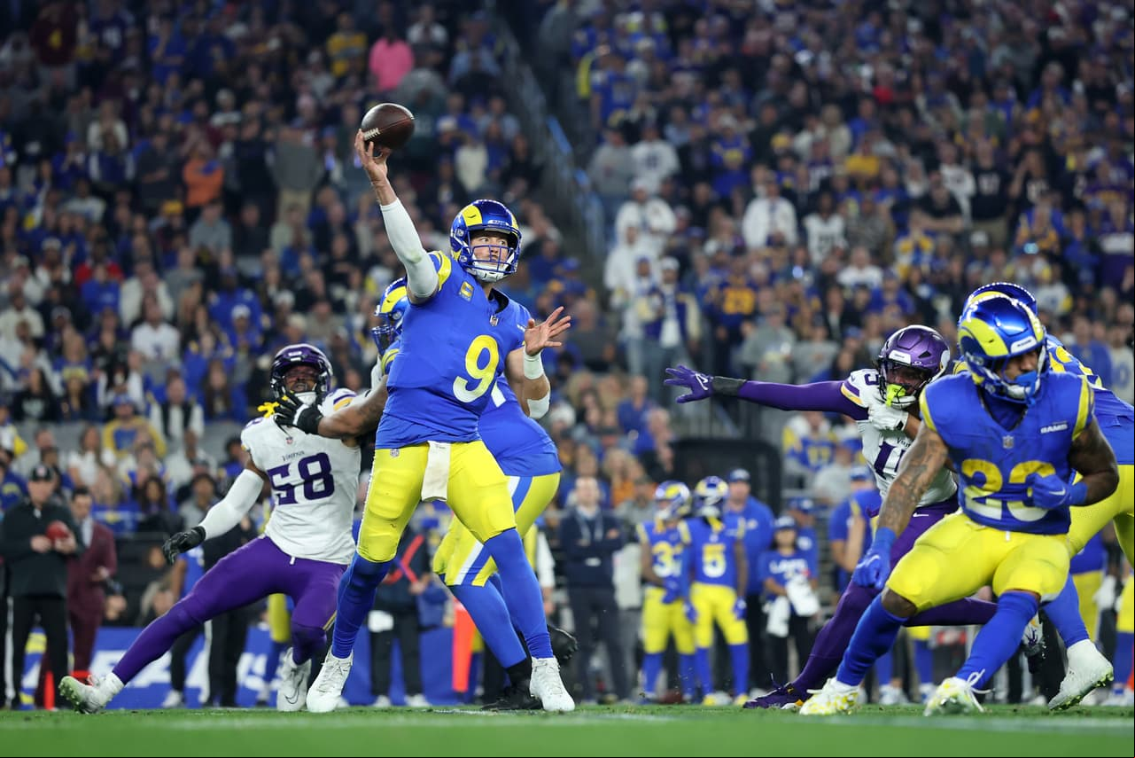 Los Rams eliminan a Vikings en la ronda de Wild Card  