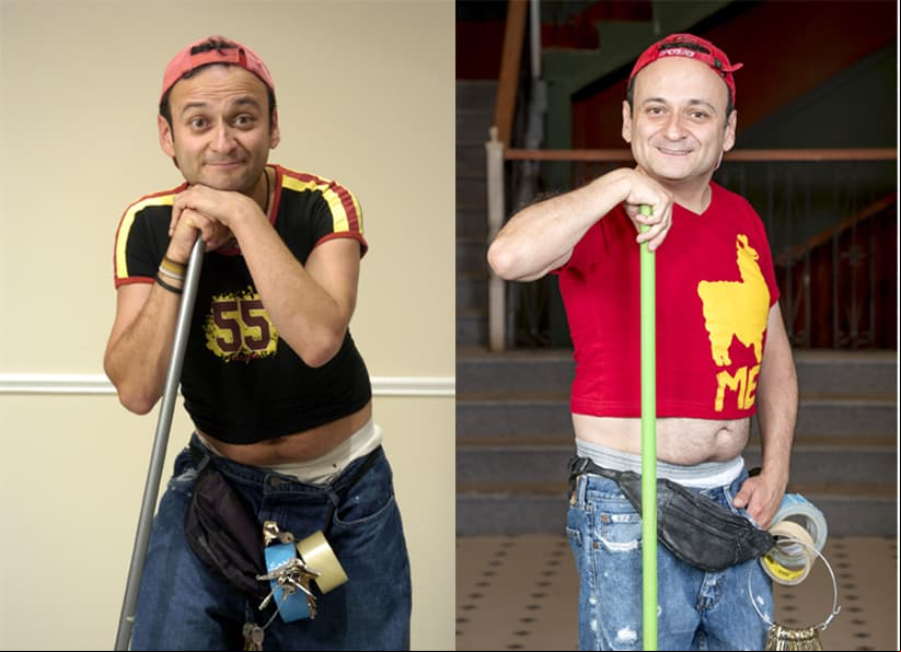 En Fotos: Este es el antes y después de los personajes de Vecinos
