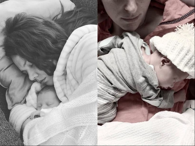 Joy Huerta y Diana Atri también celebraron su primer Día de las Madres junto a Noah, su pequeña hija; ambas se dedicaron amorosos mensajes en redes sociales. "Mi amor bonito @dianaatrim. Verte en esta faceta de madre es mi privilegio mayor. Me has dado la familia más hermosa que pudiera existir y ser madre contigo; es la etapa más maravillosa que jamás soñé vivir. No cabe en mi cuerpo mi amor por ustedes y tampoco la gratitud que tengo por ser tan afortunada”, señaló la integrante de Jesse y Joy.