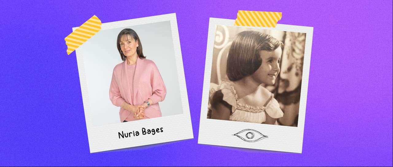 La primera actriz Nuria Bages, ‘Esther’ en ‘Te doy la vida’, habló con Las Estrellas sobre lo que más extraña de ser una niña: “Amaba andar brinque y brinque por todos lados, subirme a los árboles, tuve la fortuna de crecer en un lugar muy chico en el que pude jugar, me dejaban estar muy libre, cuando uno es niño tiene que hacer eso, si no cuándo”.