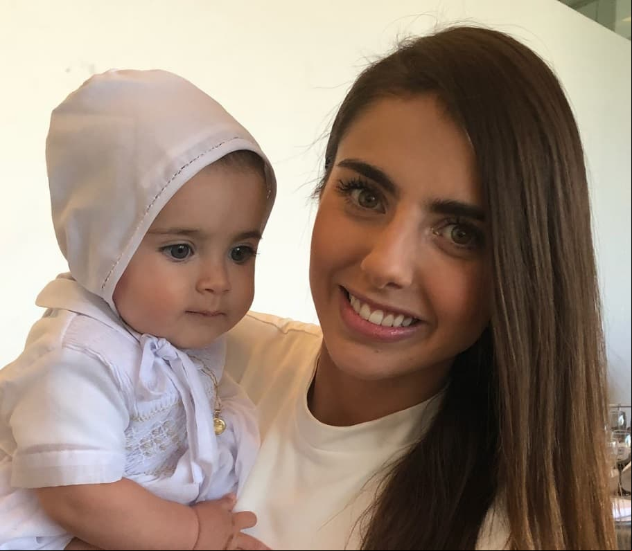Michelle Renaud celebró el primer cumpleaños de su hijo