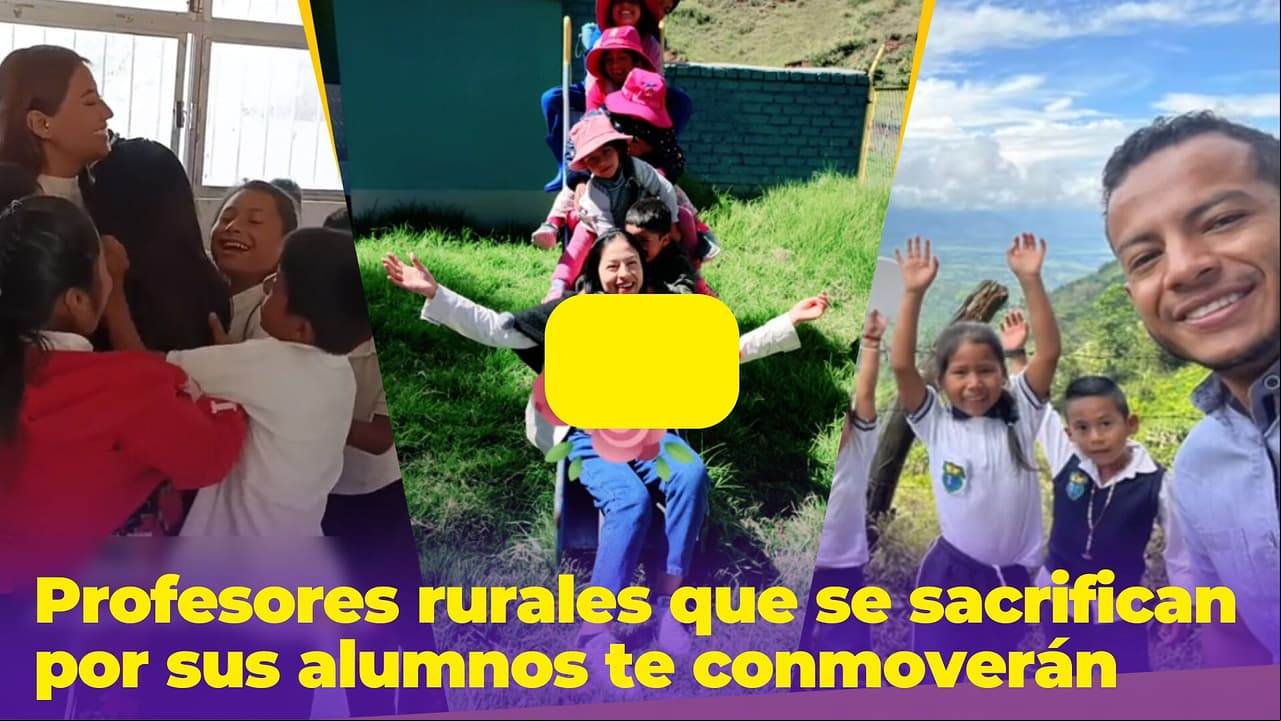 Profesores rurales que se sacrifican por sus alumnos: viajan muchos kilómetros, les compran útiles y más