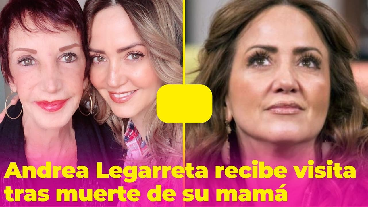 Andrea Legarreta compartió que su mamá 'la visitó' a casi un mes de su muerte
