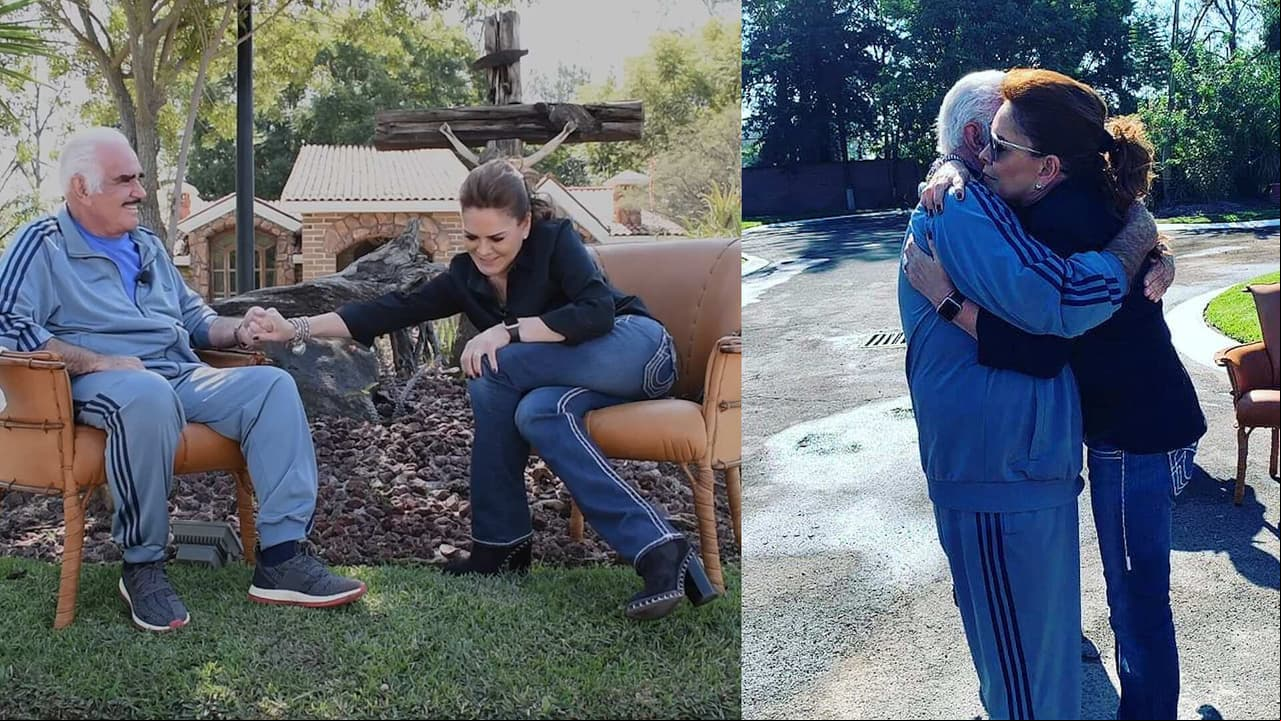 Vicente Fernández conmovió a Mara Patricia Castañeda al invitarla a pasar Navidad con la familia