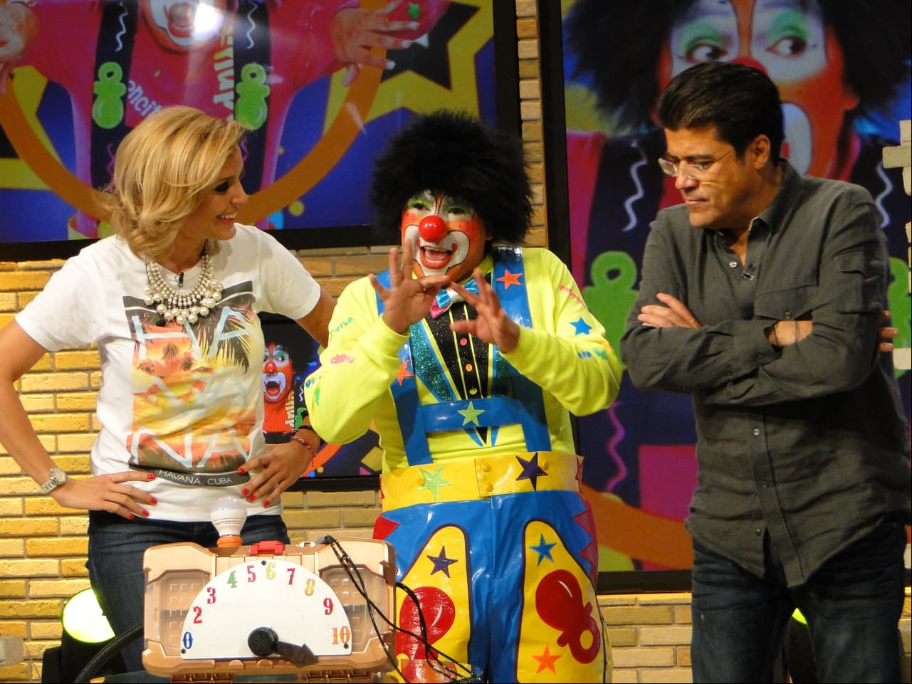 Payaso Chuponcito, en la comedia de Hoy