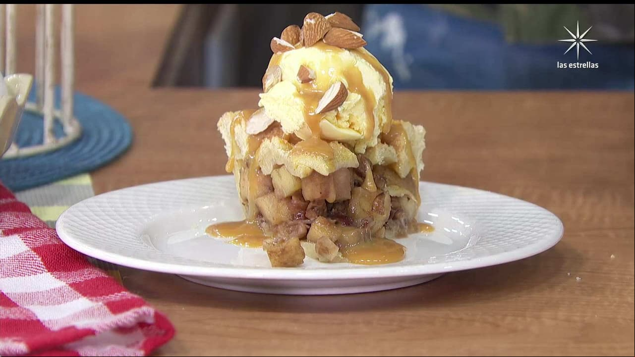 Receta: ‘TARTA DE MANZANA CROCANTE’
