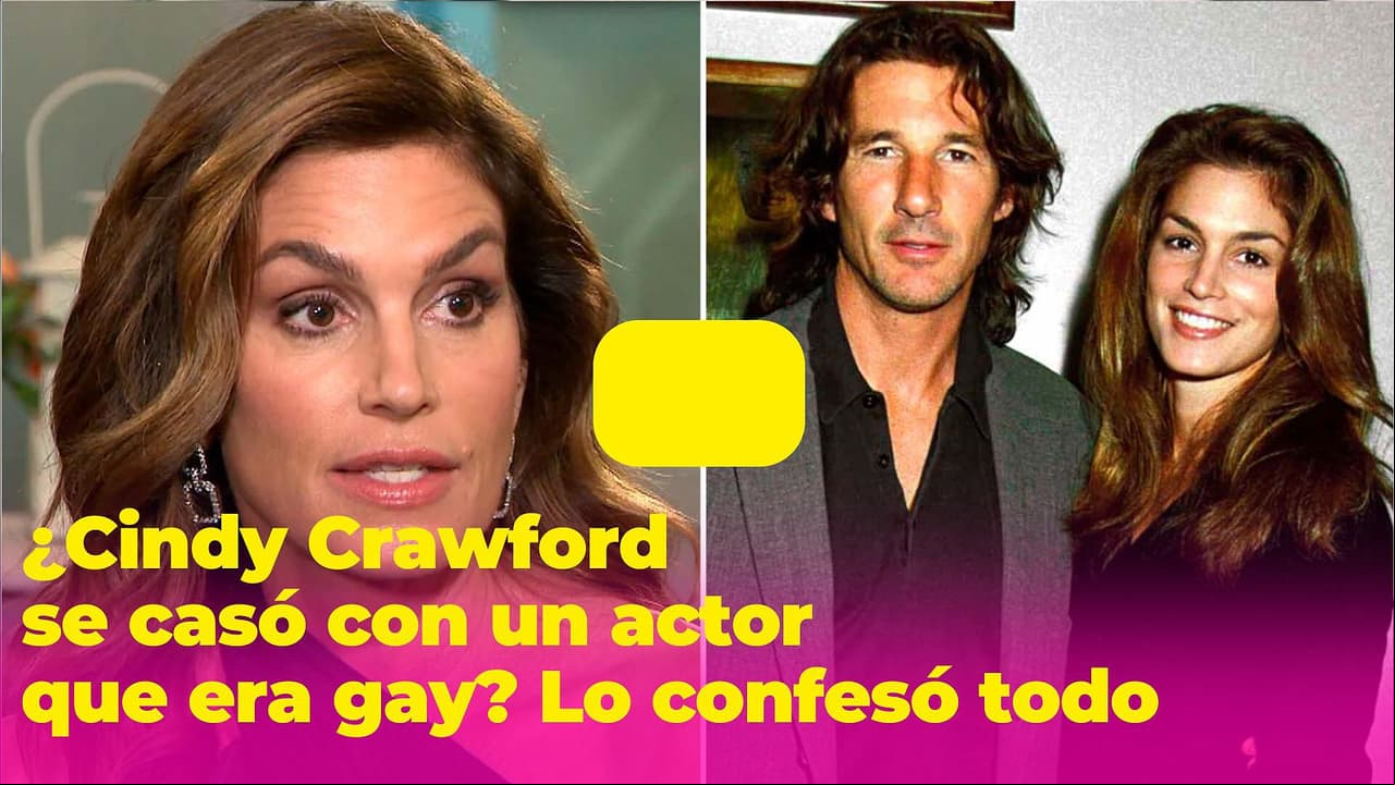 Cindy Crawford se casó con un actor que todos pensaban era gay: "Fue mi primer amor"