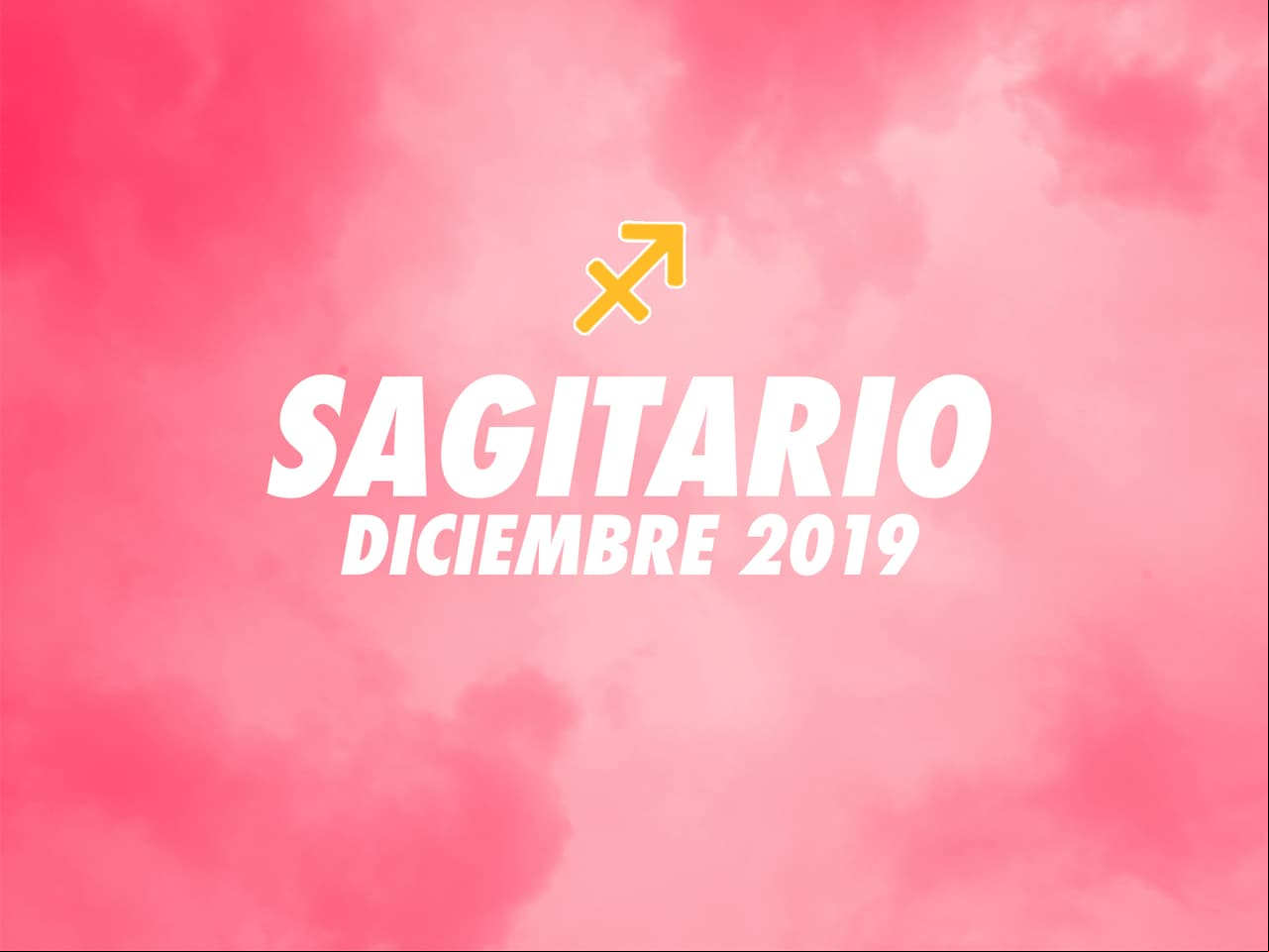 Horóscopo Sagitario: diciembre 2019