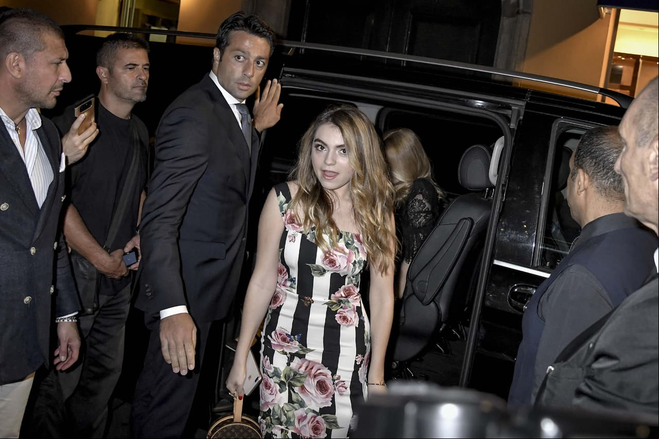 Sofía Castro fue invitada a la fiesta de Domenico Dolce