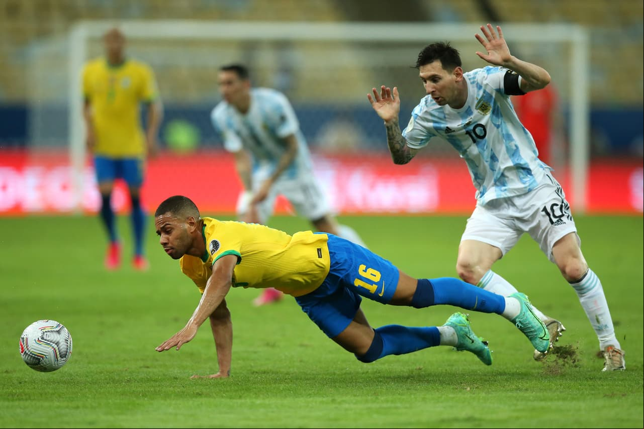 Con un gol de Ángel Di María el equipo argentino se impuso a Brasil con lo que se convirtió en campeón de la Copa América.